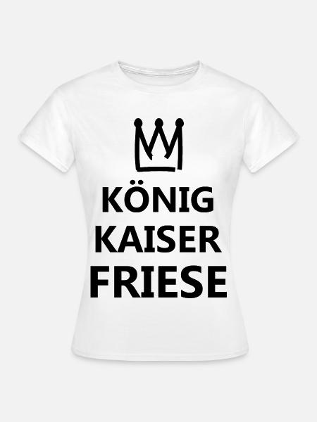 Friesland - Frauen T-Shirt - Weiß