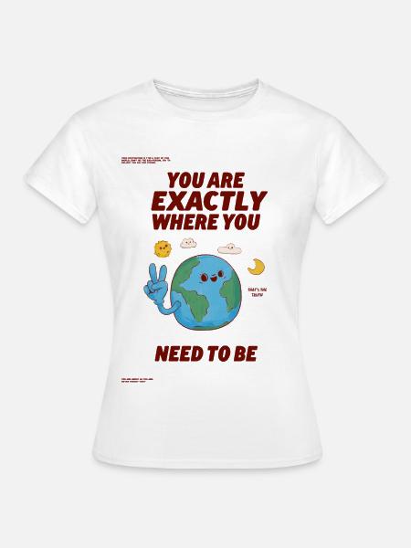 You patter! - Frauen T-Shirt - Weiß