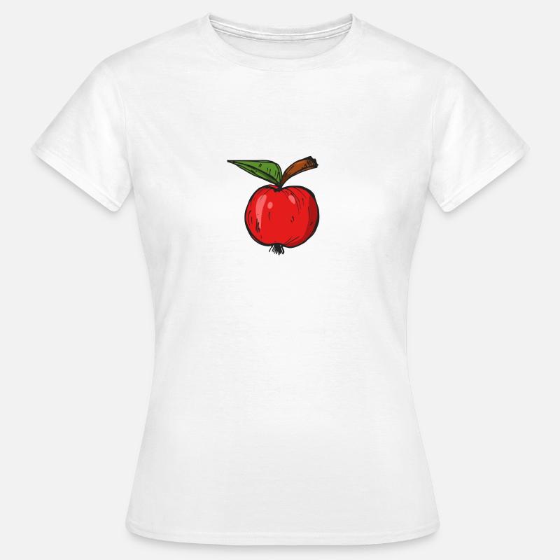 Apple - Women's T-Shirt - white