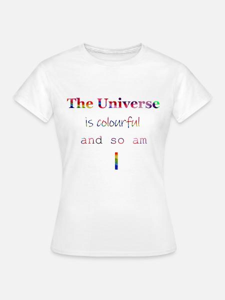Like Universe - Frauen T-Shirt - Weiß