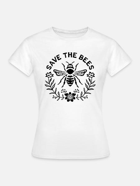 Rettung der Bienen - Frauen T-Shirt - Weiß