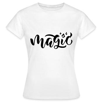 Magic - Women's T-Shirt - white - Front - AI Model Female 172 dark (172cm)