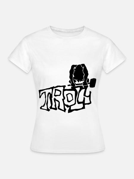 Troll - Frauen T-Shirt - Weiß
