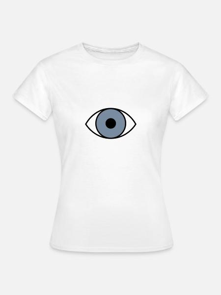 Ich sehe dich - Frauen T-Shirt - Weiß