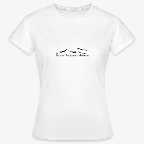 SUP logo musta - Naisten t-paita