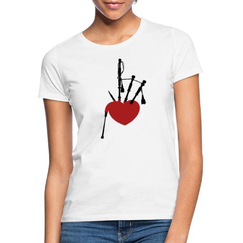 A Pipers Heart (dunkel) - Frauen T-Shirt