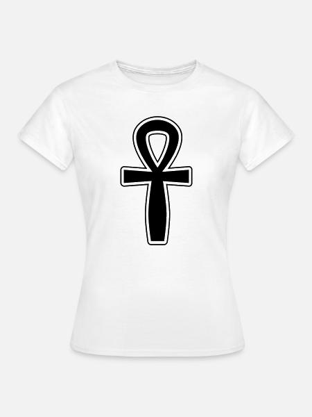 Anch Symbol - Frauen T-Shirt - Weiß