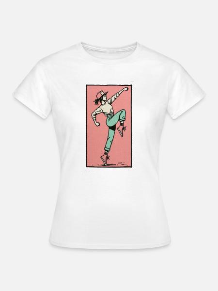 Danseuse #13 - T-shirt Femme - blanc