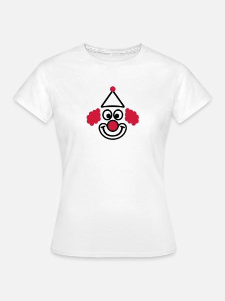 Clown - T-shirt Femme - blanc
