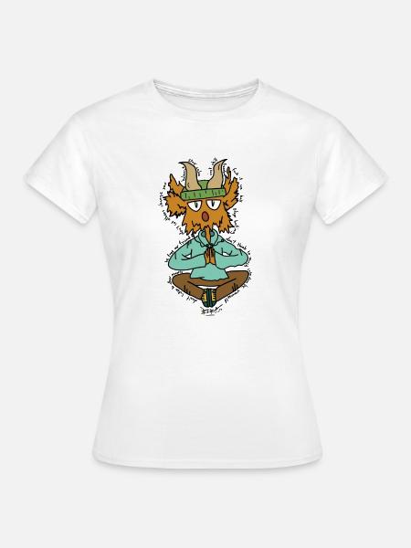 Balance Creature - Frauen T-Shirt - Weiß