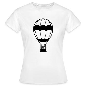 Balloon - Women's T-Shirt - white - Front - AI Model Female 172 dark (172cm)