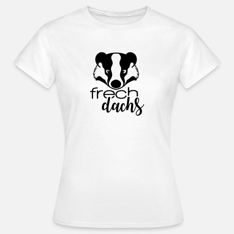 Frechdachs - Frauen T-Shirt - Weiß