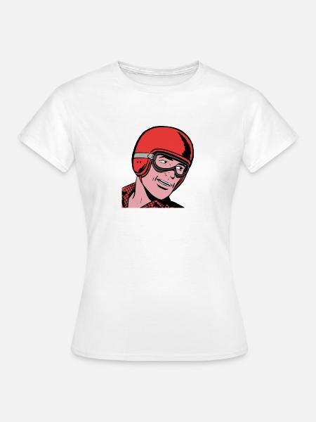 Fahrer - Frauen T-Shirt - Weiß