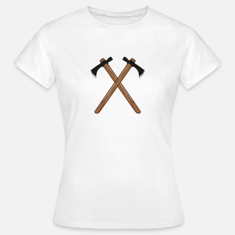 Axe - Women's T-Shirt - white