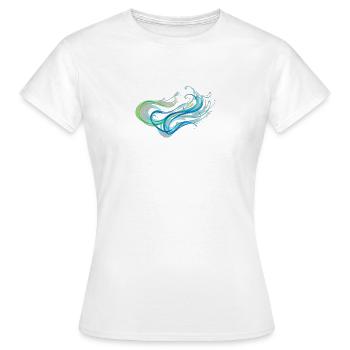 Elemente - Frauen T-Shirt - Weiß - Vorne - AI Model Female 172 dark (172cm)