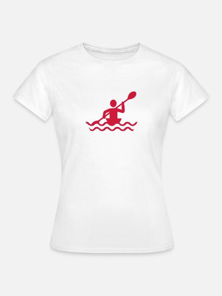 Kayak - Frauen T-Shirt - Weiß