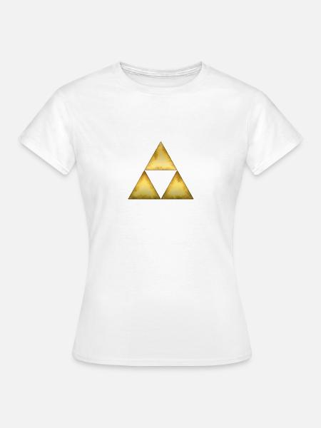 Sierpinski Dreieck - Frauen T-Shirt - Weiß