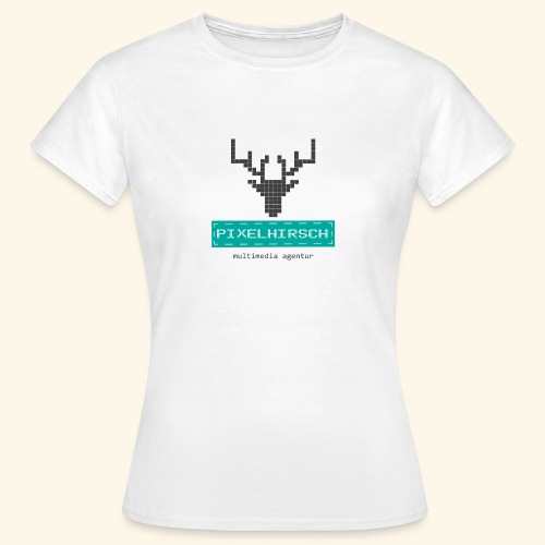 PIXELHIRSCH - Logo - Frauen T-Shirt