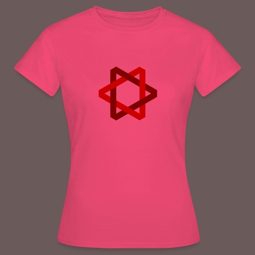 Two Triangles - Dame-T-shirt