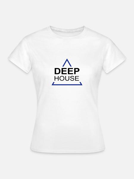 Deep House Design 001 - Women's T-Shirt - white