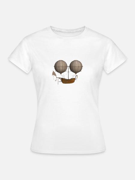 Luftschiff - Frauen T-Shirt - Weiß