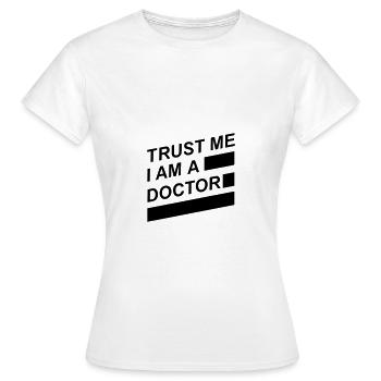 Arzt - Frauen T-Shirt - Weiß - Vorne - AI Model Female 172 dark (172cm)