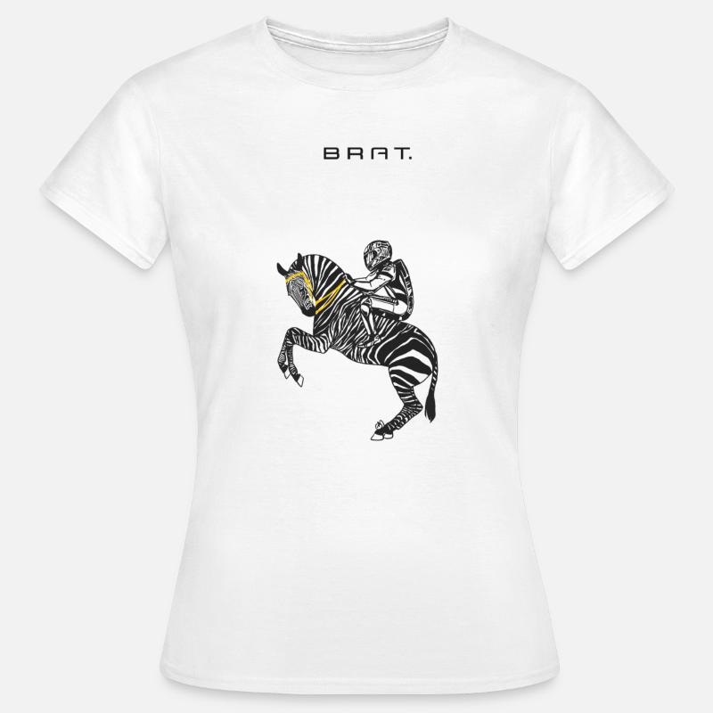ride_zebra - Women's T-Shirt - white