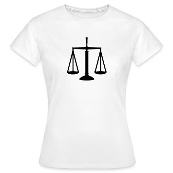 Balance - T-shirt Femme - blanc - Devant - AI Model Female 172 dark (172cm)