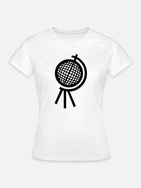 Globus - Frauen T-Shirt - Weiß
