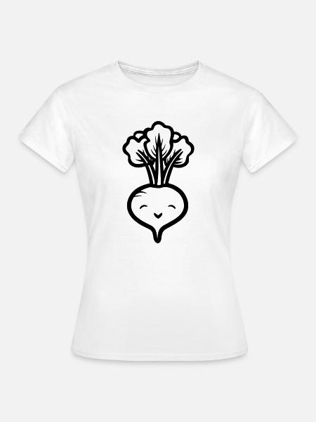 Betterave - T-shirt Femme - blanc