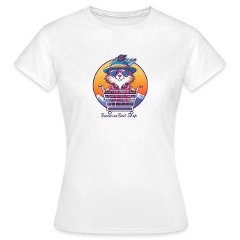 Ours bavarois - T-shirt Femme - blanc - Devant - AI Model Female 172 dark (172cm)
