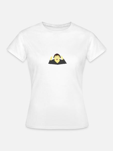 Tanzverbot Pixel - Frauen T-Shirt - Weiß