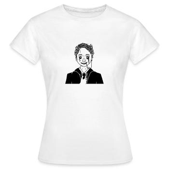 Punk - Frauen T-Shirt - Weiß - Vorne - AI Model Female 172 dark (172cm)