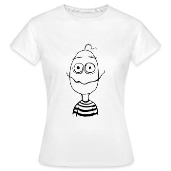 Ugly Guy - Frauen T-Shirt - Weiß - Vorne - AI Model Female 172 dark (172cm)