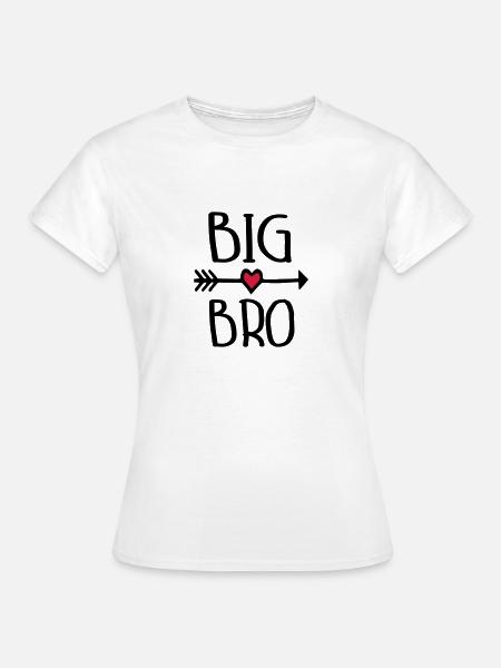 Big Bro - Frauen T-Shirt - Weiß