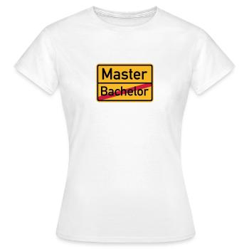Master - Frauen T-Shirt - Weiß - Vorne - AI Model Female 172 dark (172cm)