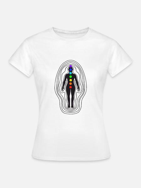 Chakra - Frauen T-Shirt - Weiß