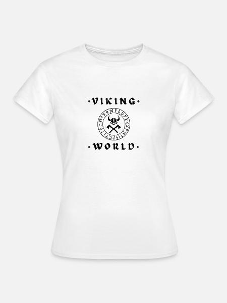 Le monde des vikings - T-shirt Femme - blanc