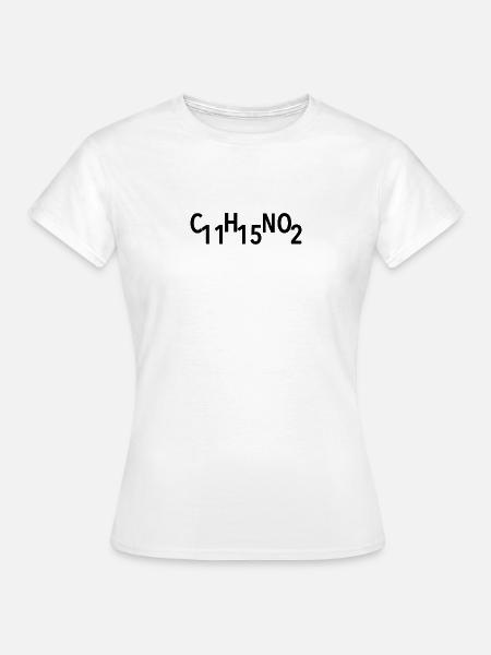 3,4-Methylendioxy-N-methylamphetamin - Frauen T-Shirt - Weiß