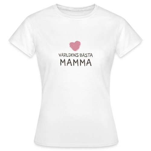 Världens bästa Mamma Toothy - T-shirt dam