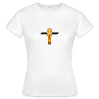 Kickers - Women's T-Shirt - white - Front - AI Model Female 172 dark (172cm)