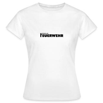 Freiwillige Feuerwehr - Frauen T-Shirt - Weiß - Vorne - AI Model Female 172 dark (172cm)