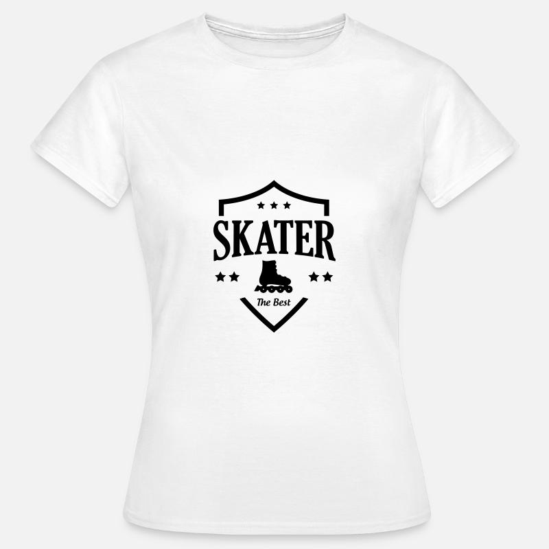 Roller Skates - Frauen T-Shirt - Weiß