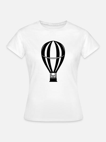 Luftballon - Frauen T-Shirt - Weiß