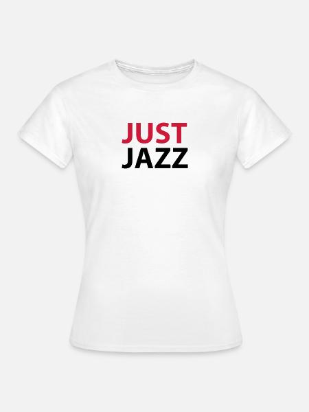 Just Jazz - Frauen T-Shirt - Weiß