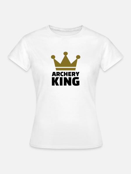 Bogenschießen - Frauen T-Shirt - Weiß