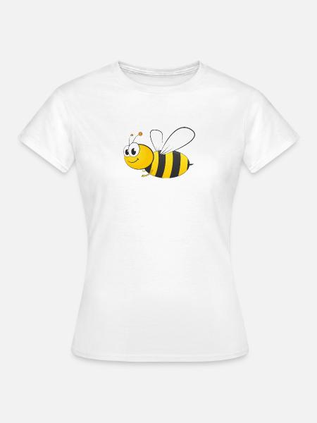 bie 93 - Dame-T-shirt - hvid