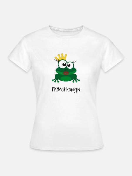 Froschkönigin - Frauen T-Shirt - Weiß