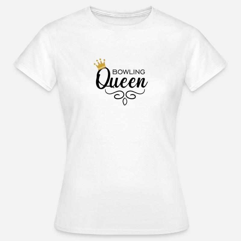 Bowling Queen - Women's T-Shirt - white