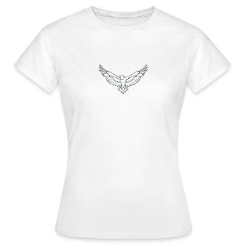 eagle58 - Women's T-Shirt - white - Front - AI Model Female 172 dark (172cm)